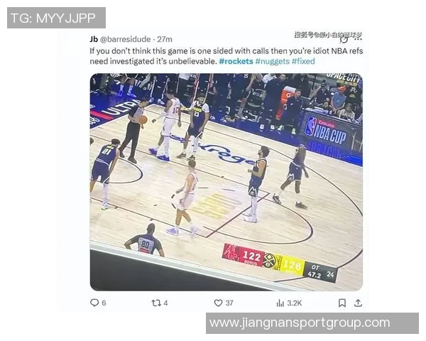 火箭遭遇裁判争议加时两次错判一漏判阿门对穆雷未犯规